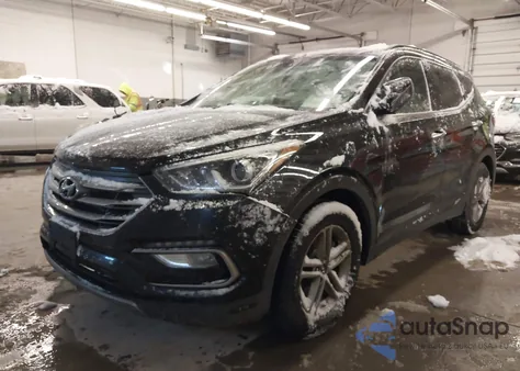 2017 Hyundai Santa Fe Sport 2.4L from USA, damaged, VIN 5NMZUDLBXHH035060